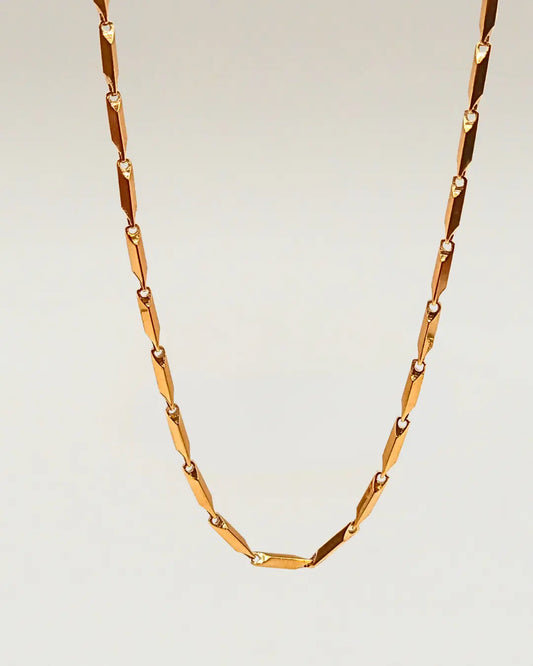 Bar Link Chain Necklace
