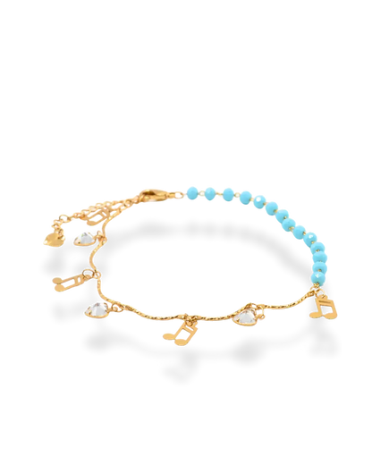 Music Charm Bracelet