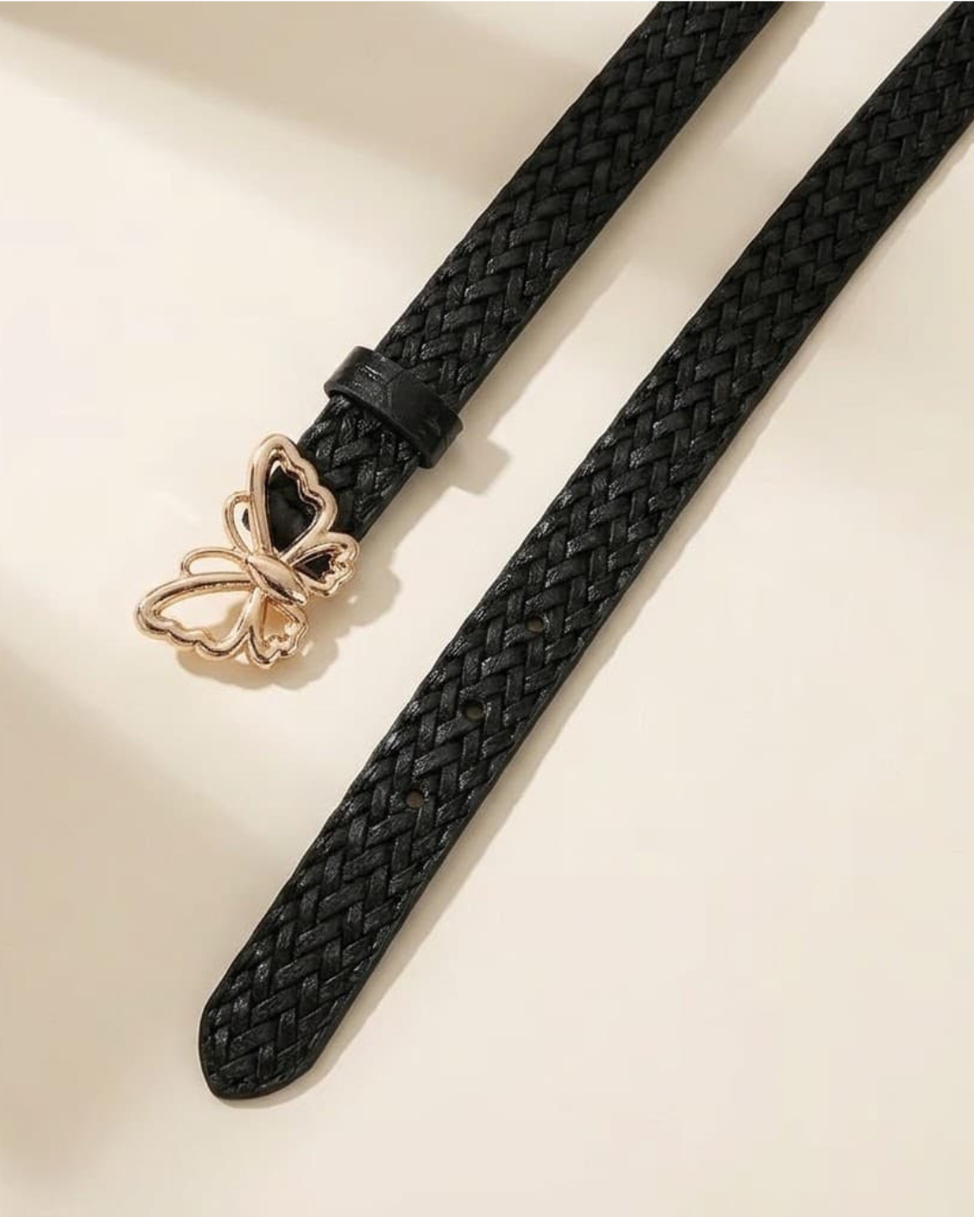 Butterfly Buckle Belt