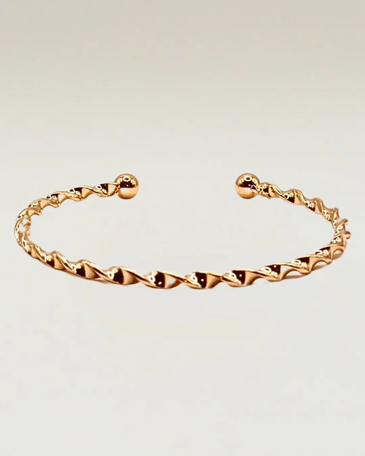 Twisted Open Cuff Bracelet