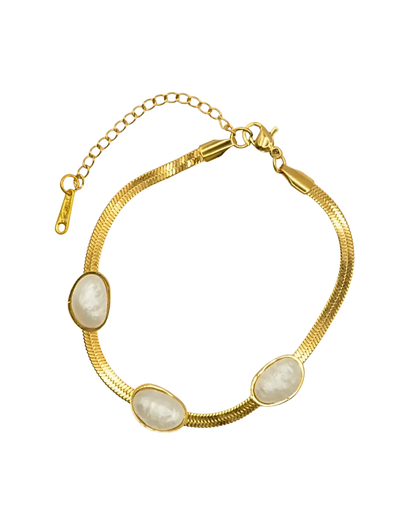 Aurora White Bracelet