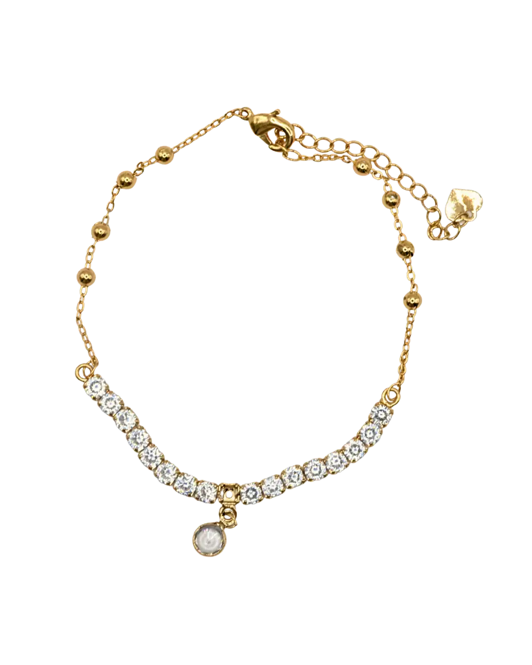 Zircon Chain Bracelet