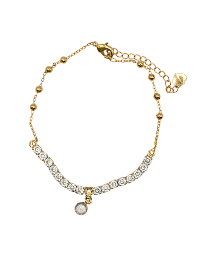 Zircon Chain Bracelet