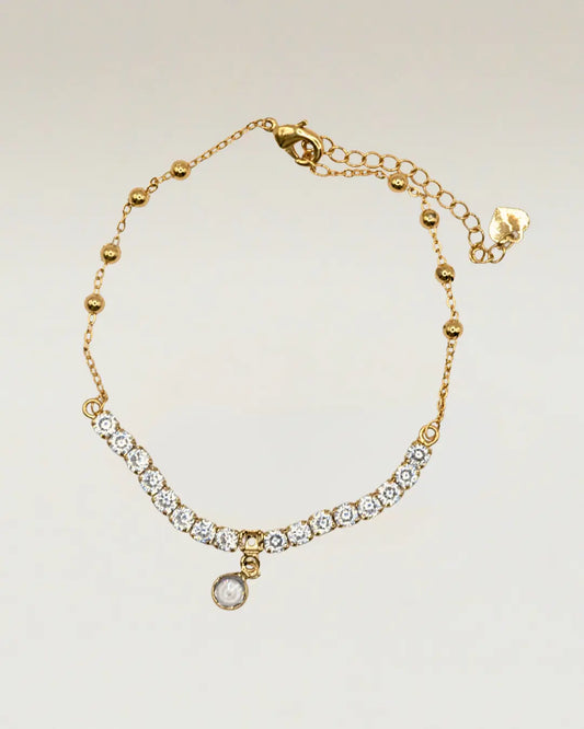 Zircon Chain Bracelet