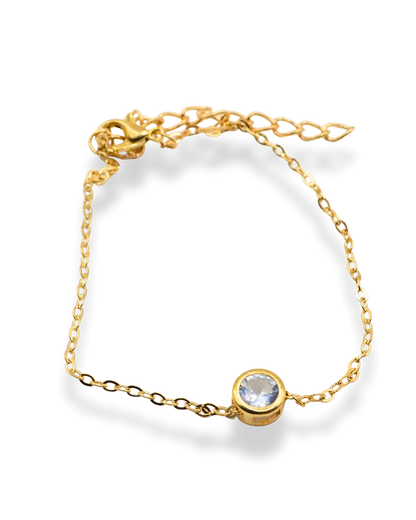 Circle Zirconia Bracelet