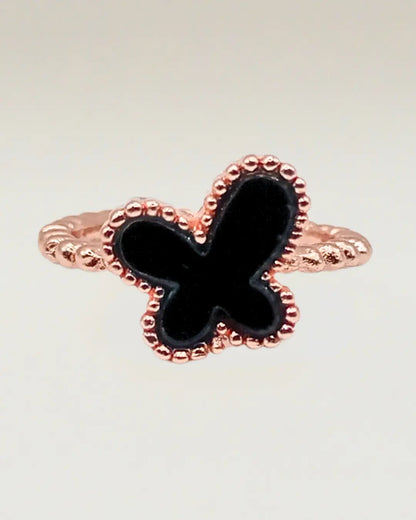 Black Clover Adjustable Ring
