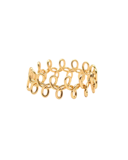 Leticia gold ring