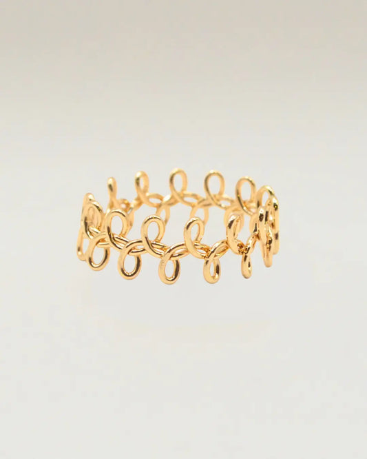 Leticia gold ring