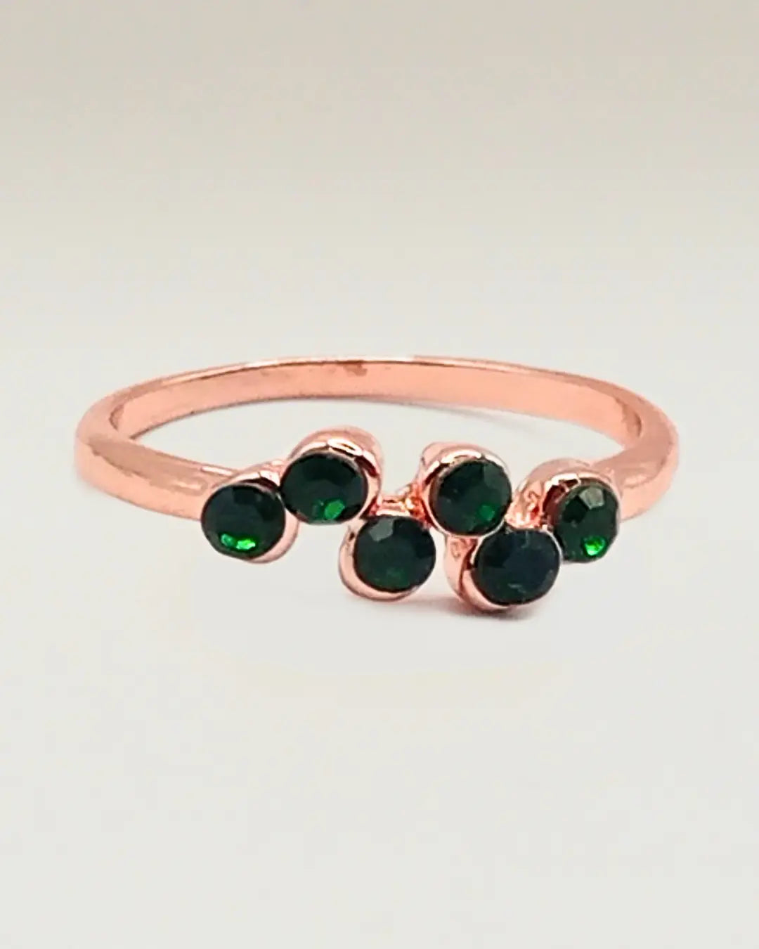 Gemstone Cluster Ring