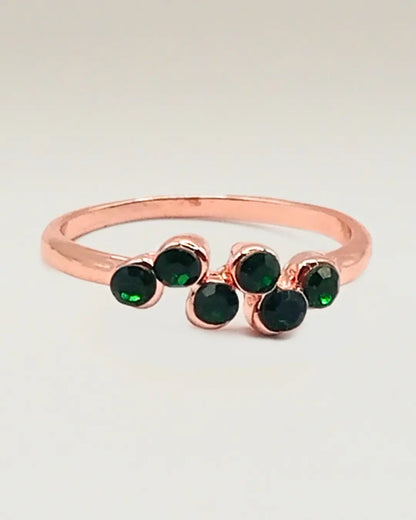 Gemstone Cluster Ring