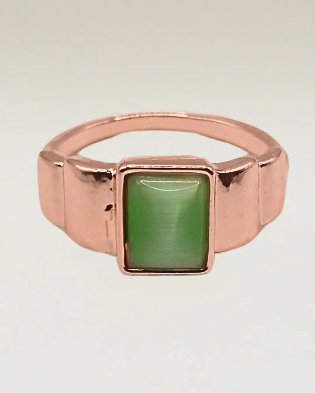Square Jade Ring