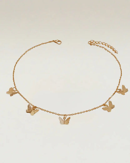 Butterfly Choker Necklace.