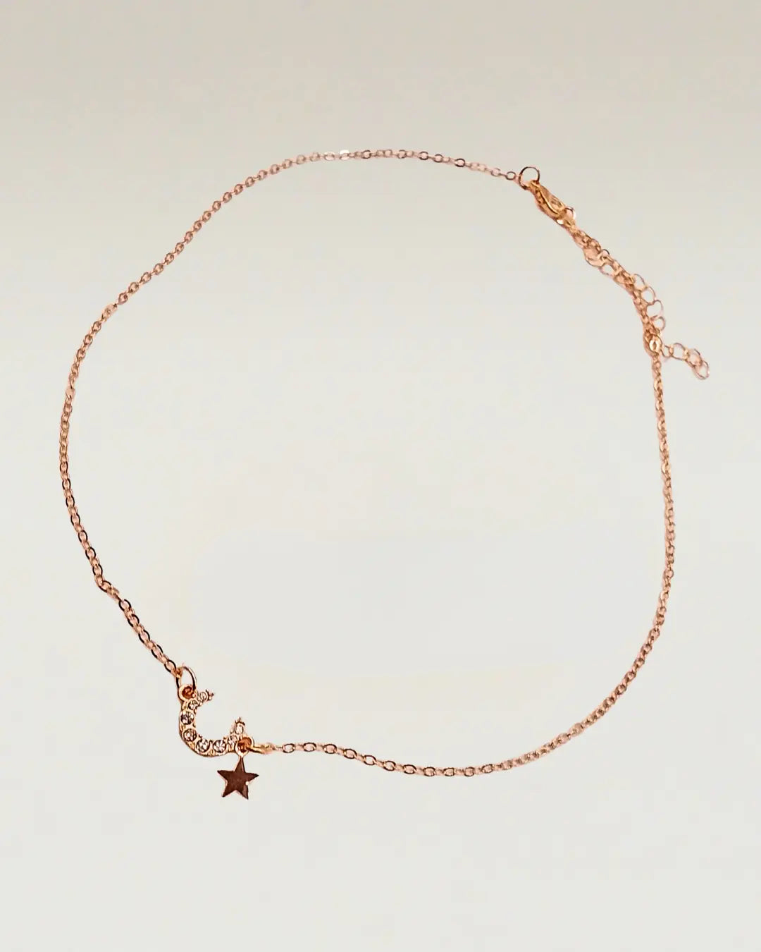 Starlight Crescent Necklace