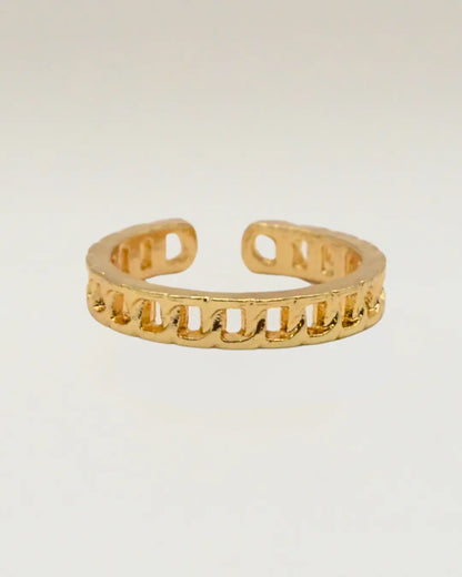 Golden Entanglement Ring