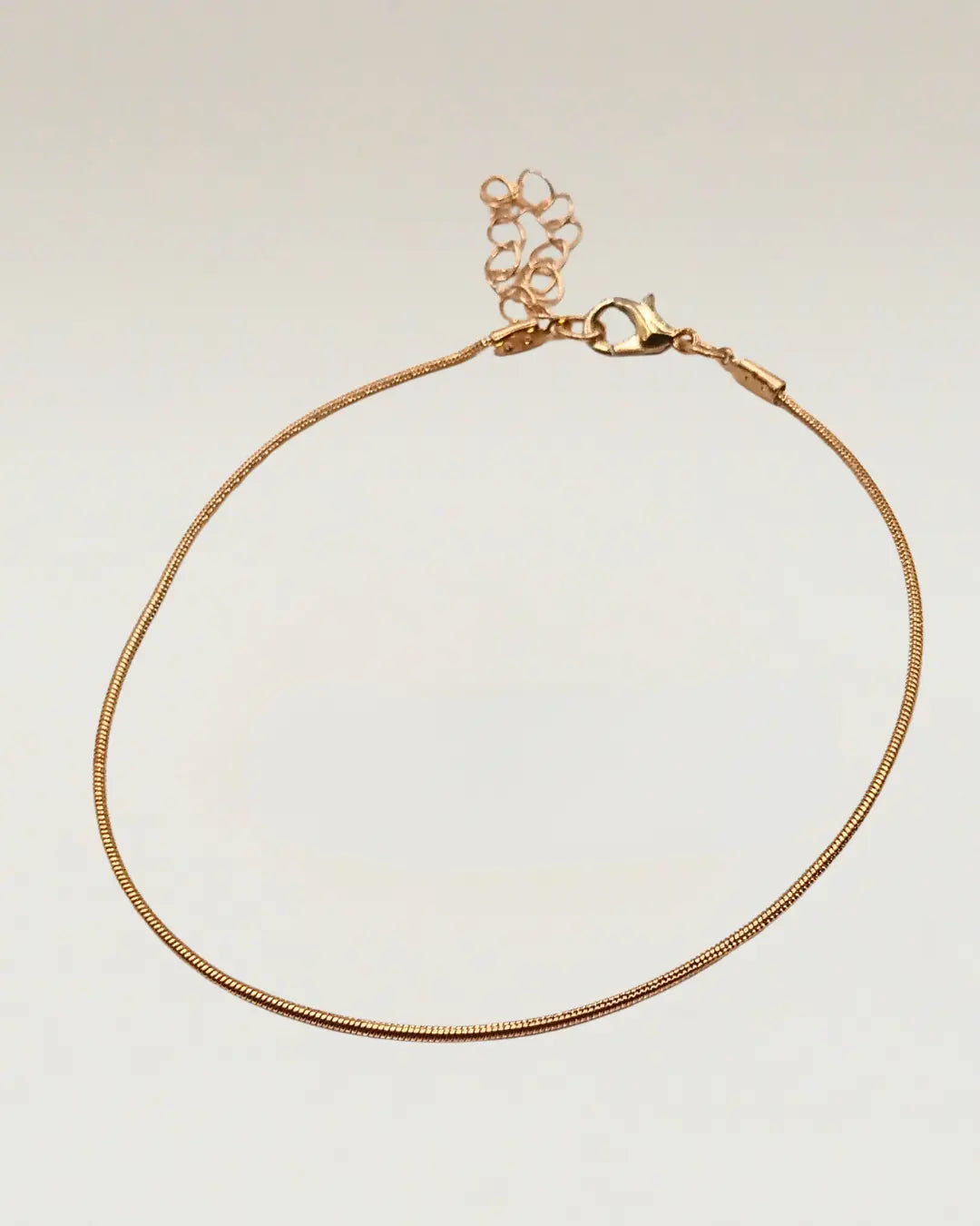Thin Gold Chain Bracelet