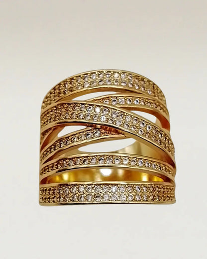 Noble Zircon Bridal Rings