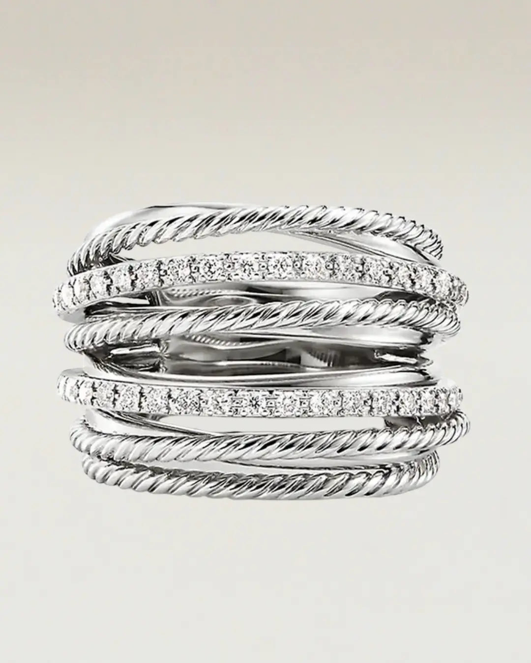 Zirconia Finger Ring