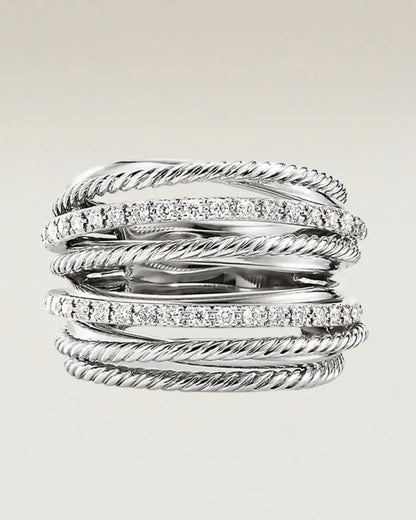 Zirconia Finger Ring