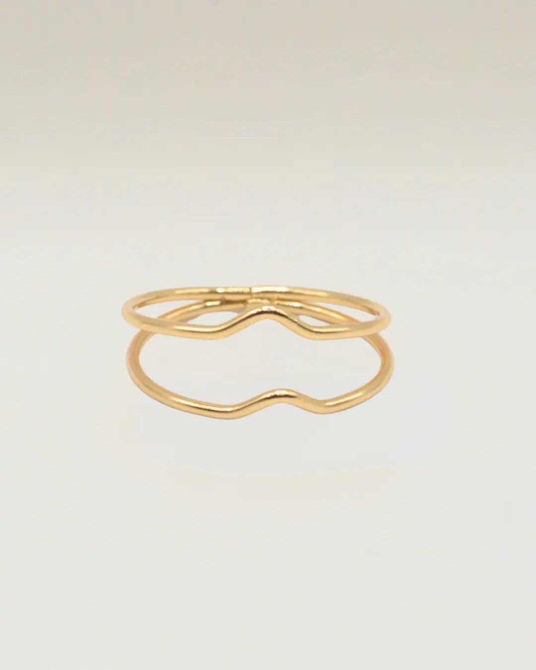 Double Chevron Ring