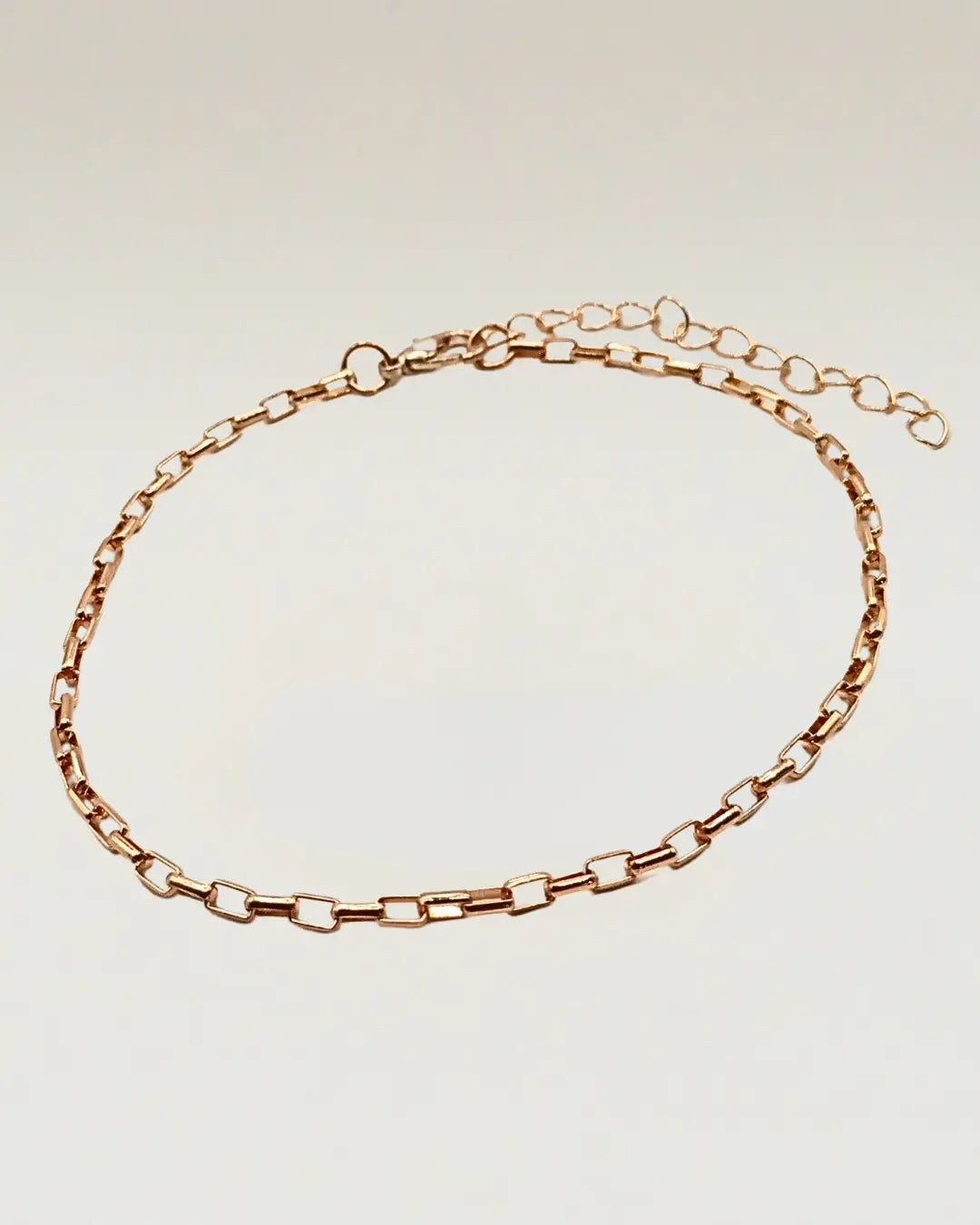 Gold Chain and Link Bracelet