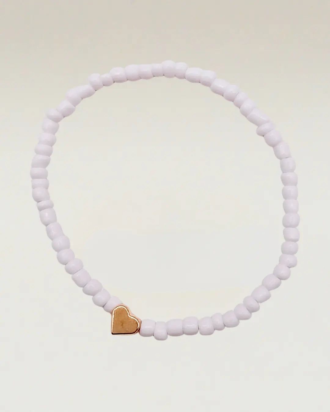 Mini Love Heart Beaded Bracelet