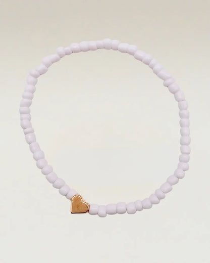 Mini Love Heart Beaded Bracelet