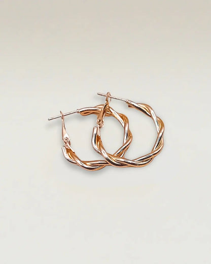 Twist Hoop Earrings