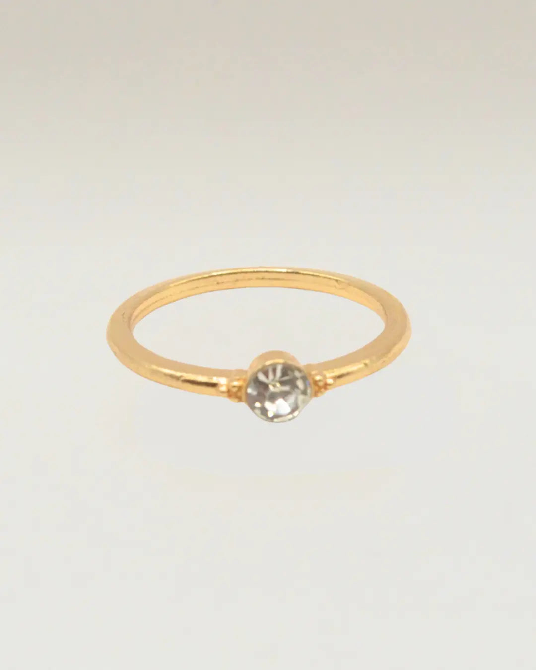 Zircon Knuckle Ring