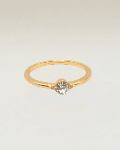 Zircon Knuckle Ring
