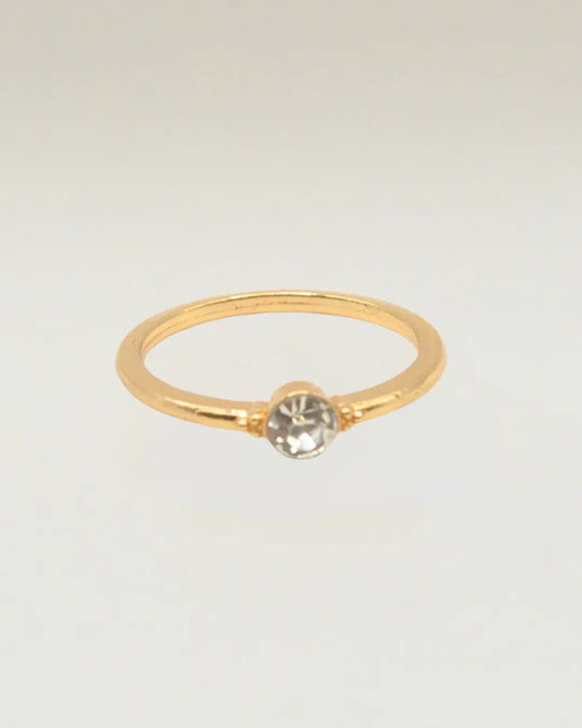 Zircon Knuckle Ring