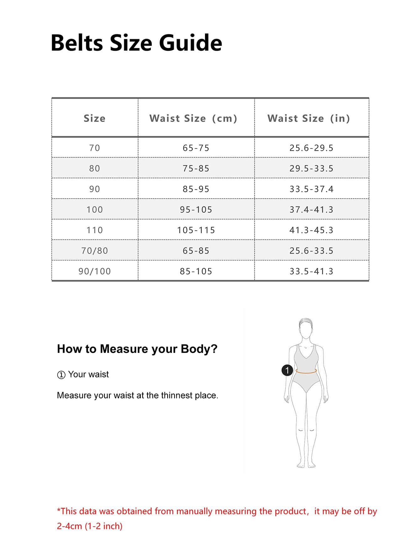 Skinny Waist Belt