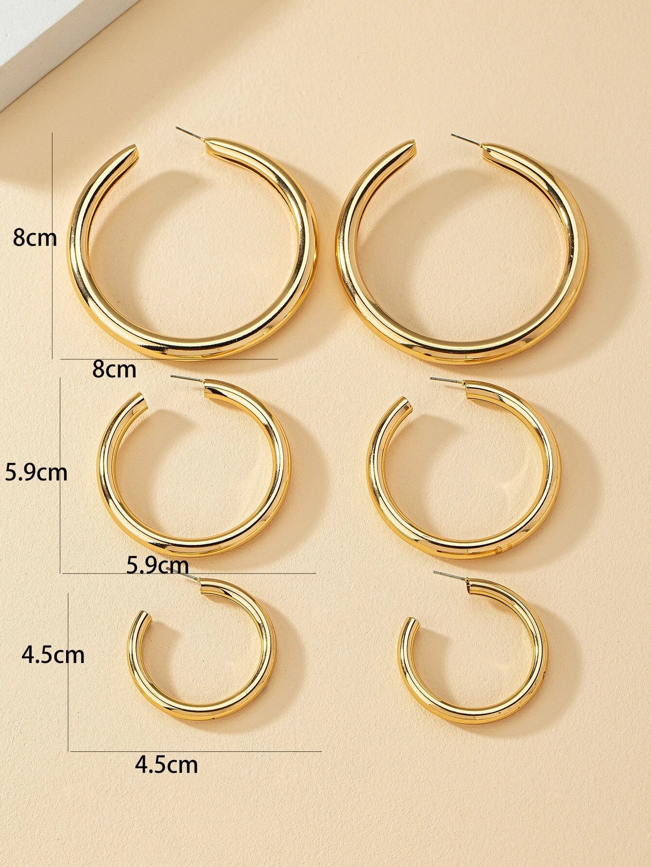 Cuff Hoop Earrings