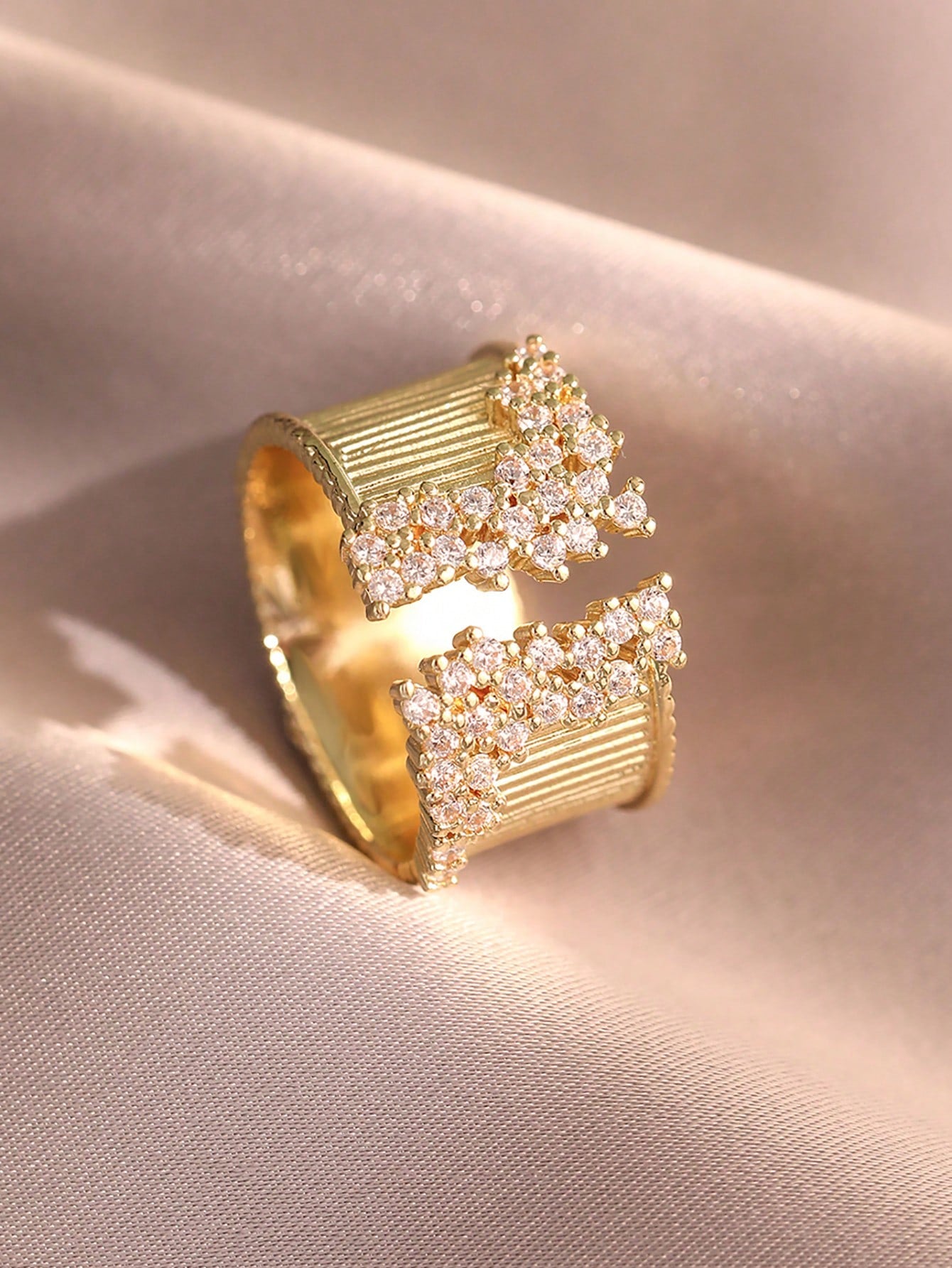 Zirconia Engagement Ring