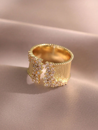 Zirconia Engagement Ring