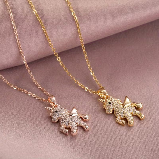 Unicorn Pendant Necklace