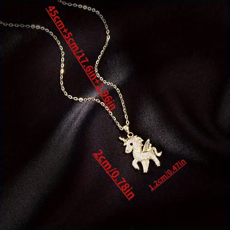 Unicorn Pendant Necklace
