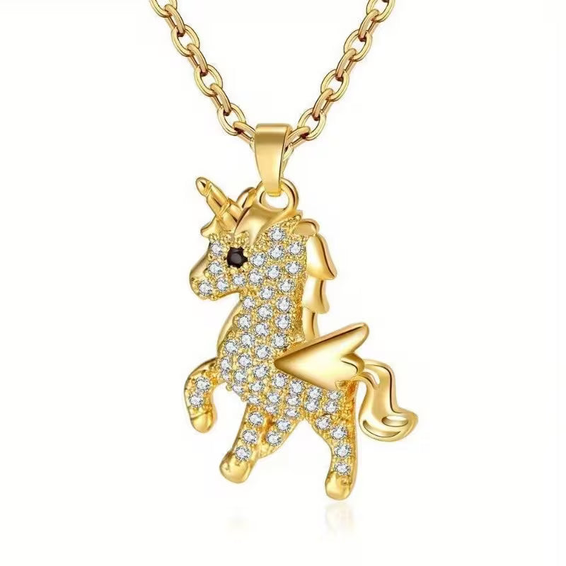 Unicorn Pendant Necklace