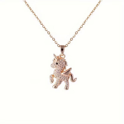 Unicorn Pendant Necklace
