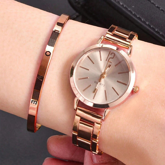 Quartz Watch With Bracelet