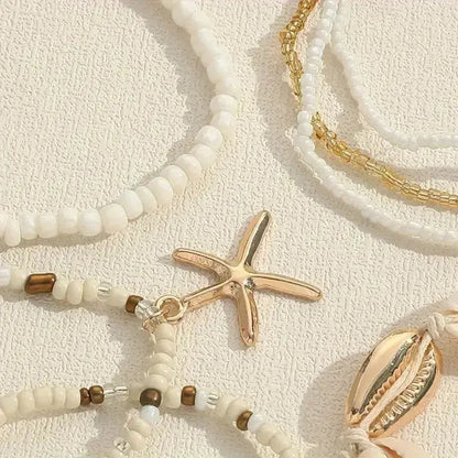 7pcs beaded bracelet