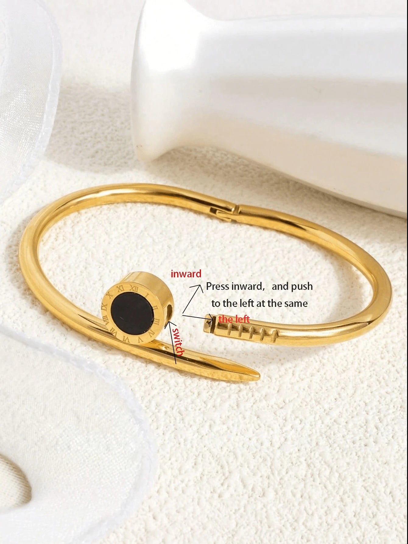 Roman Numerals Bracelet
