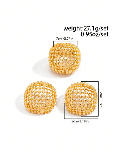 Earrings And Ring Set