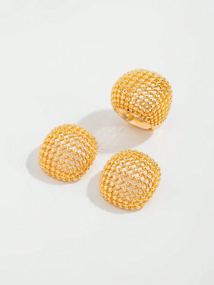 Earrings And Ring Set