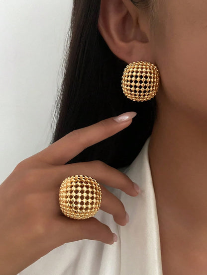 Earrings And Ring Set