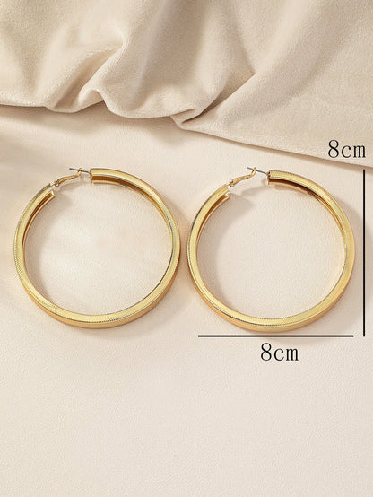 Golden Elegant Earrings