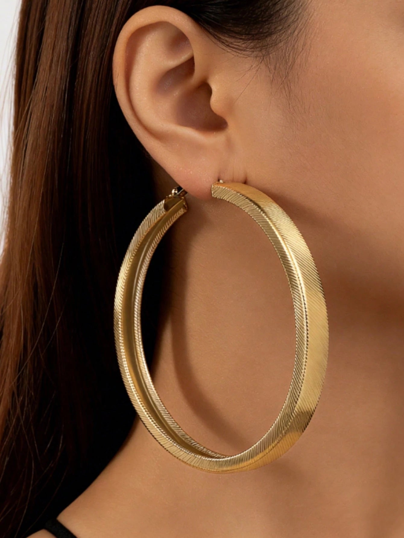 Golden Elegant Earrings