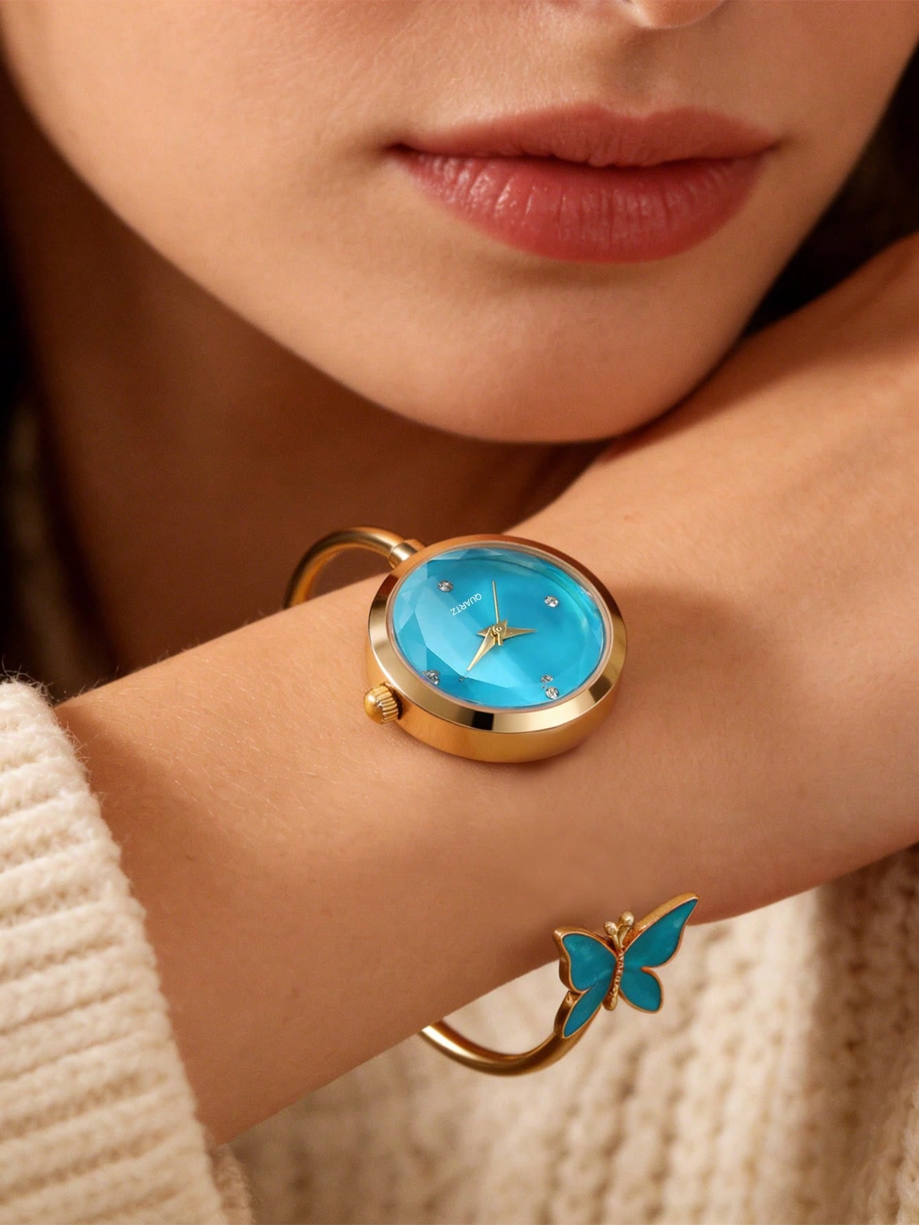Butterfly Ladies' Bracelet Watch