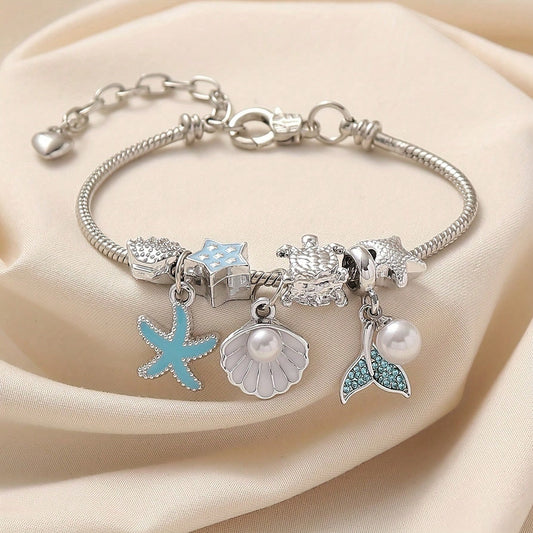 Fish Tail  Beaded Bracelet