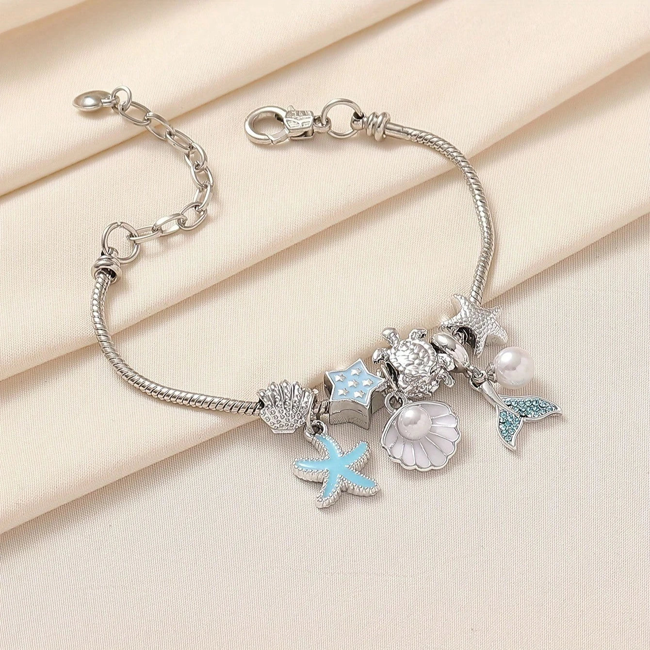 Fish Tail  Beaded Bracelet