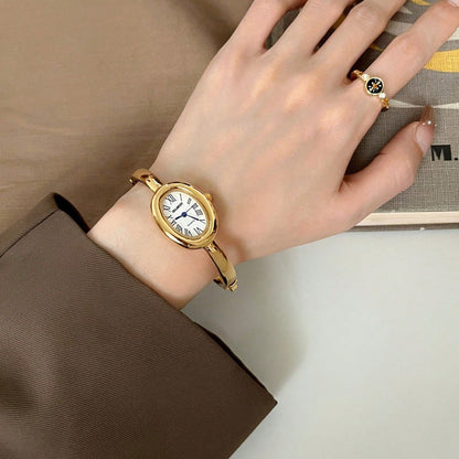 Vintage Oval Bangle Watch